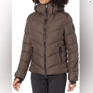 Bogner Fire + Ice Saelly Ski Jacket Coffee Sz 6